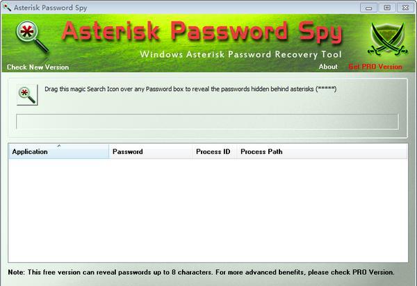 Asterisk Password Spy(星號(hào)密碼查看器)