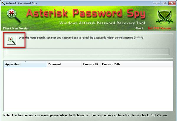 Asterisk Password Spy(星號(hào)密碼查看器)