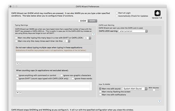 CAPS Wizard Mac版