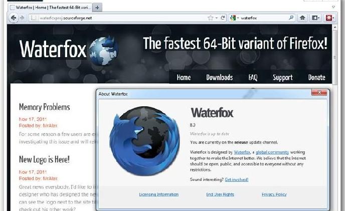 水狐瀏覽器(water fox)64 位全加速