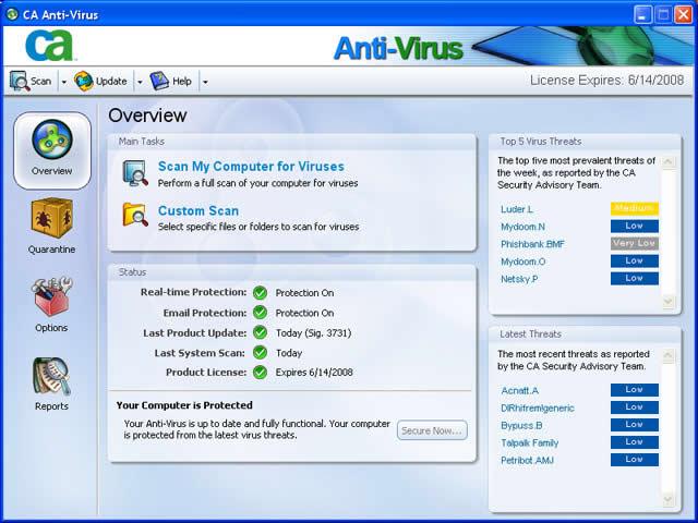 CA Antivirus Plus?2008