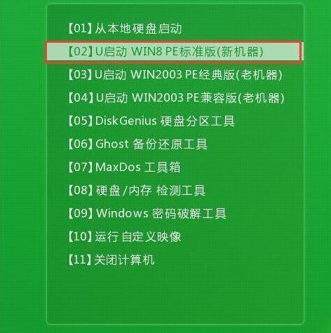 聯(lián)想thinkpad new s2如何使用u啟動u盤啟動盤安裝win8系統(tǒng)