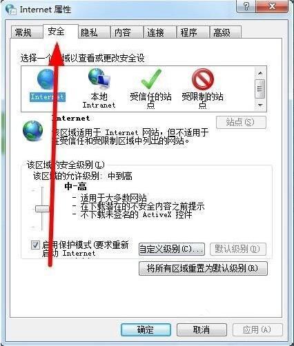 win7電腦怎么設(shè)置可信任站點(diǎn) win7電腦設(shè)置可信任站點(diǎn)操作方法