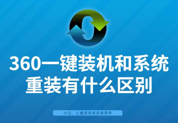 詳細講解360一鍵裝機和系統(tǒng)重裝有什么區(qū)別