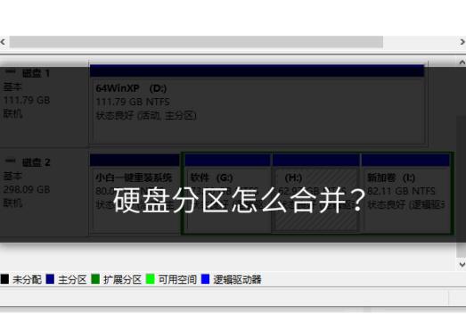 電腦硬盤分區(qū)怎么合并?