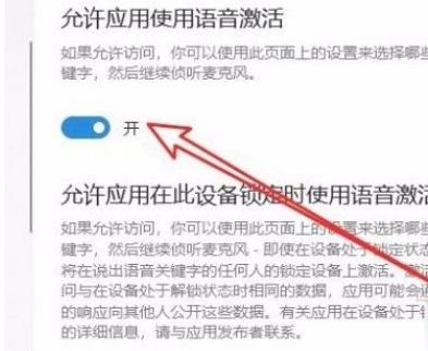 Win10系统怎么开启语音激活功能？Win10系统开启语音激活功能的方法