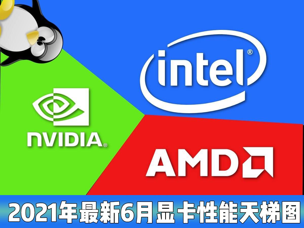 電腦顯卡哪款性能比較好？2021年最新6月AMD/NVIDIA顯卡性能天梯圖